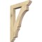 Ekena Millwork Balboa Slat Rough Sawn Bracket, Douglas Fir, 4"W x 26"D x 38"H BKT04X26X38BOA06RDF - alternate 1